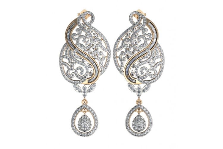 Formalwear Diamond Earrings
